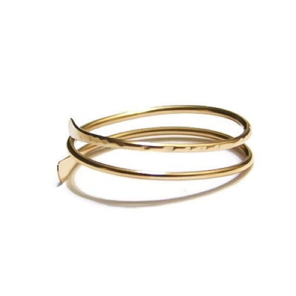 Gold midi ring - Picture 2 of 5